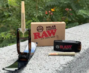 RAW Solar Lighter: Harness the Sun for Your Smoke Sessions