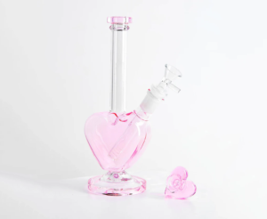 Fall in Love with the Pink Heart Bong