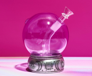 Mystical Smokes with the Purple Crystal Bong