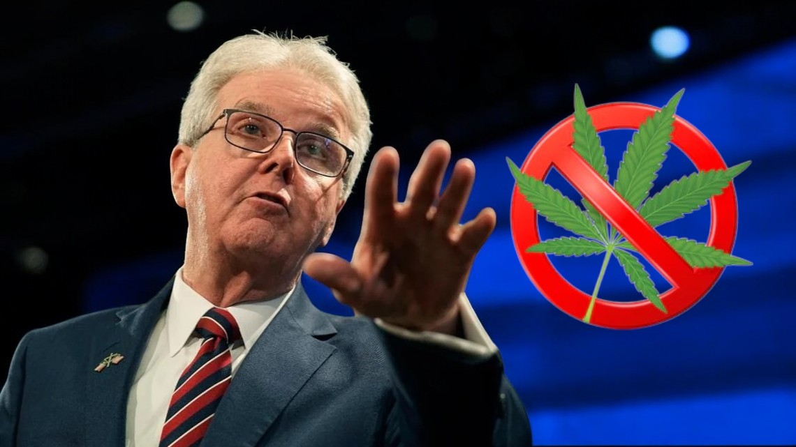 Texas Lt. Gov. Dan Patrick wants to ban THC across the state