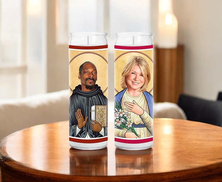 Snoop Dogg & Martha Stewart Prayer Candle Set