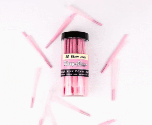 Blazy Susan Pink Rolling Cones