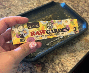 Smoke One, Grow One RAW Garden Cones with Plantable Tips