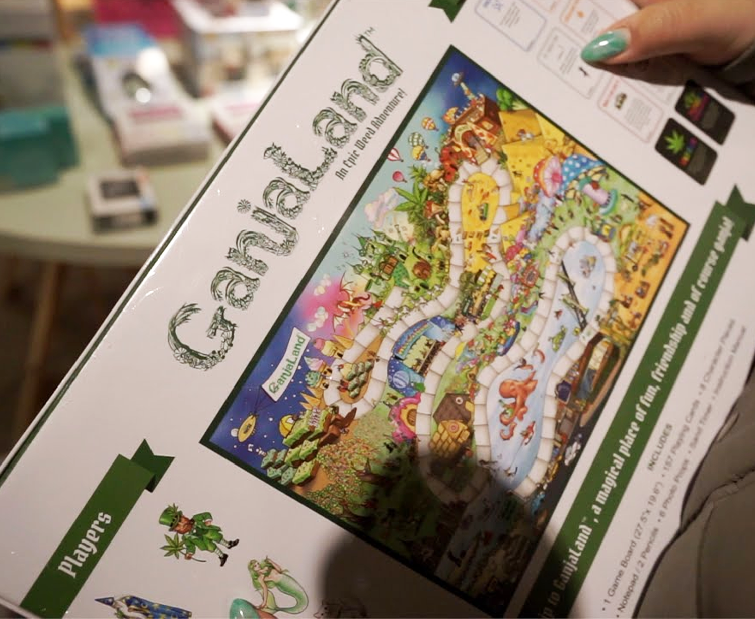 Ganjaland Is the Weed Board Game That Gets Everyone Lit