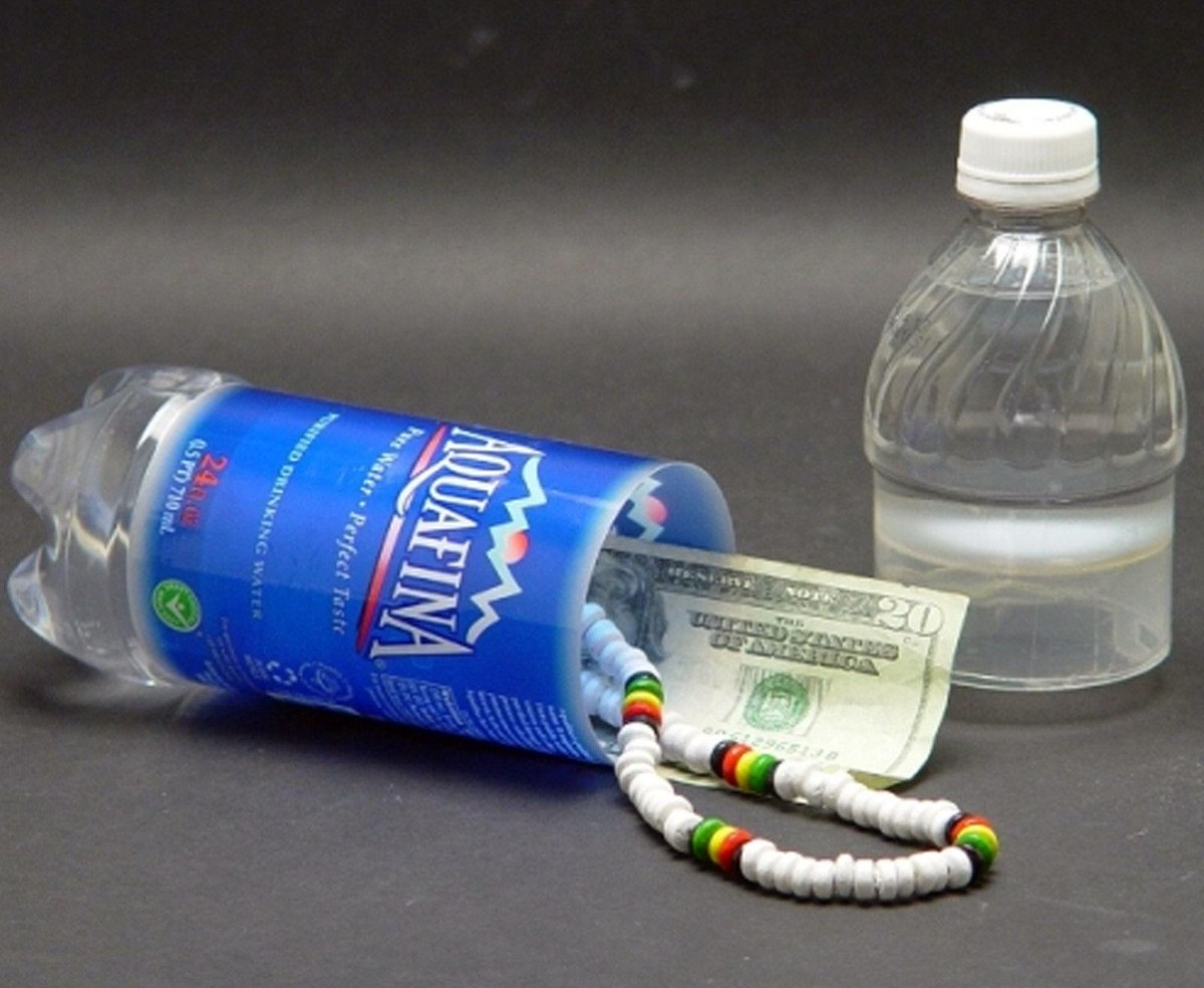 The Ultimate Discreet Stash Bottle That Looks Just Like Water