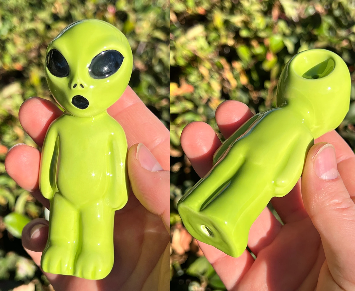 This Alien Pipe Is Ready to Beam You Up