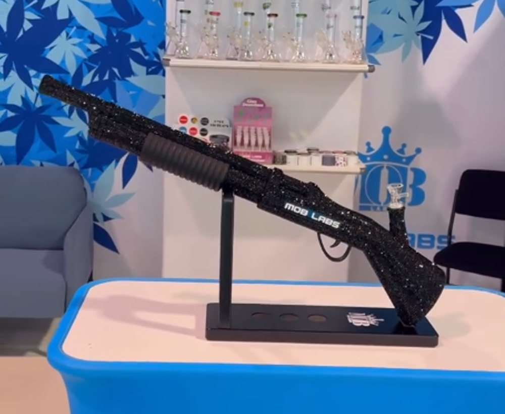 Diamond Shotgun Bong The 26-Inch Heavy Hitter That Blasts Clouds