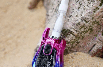 Rock Out While You Rip The Lookah Guitar Cart Battery That Shreds Clouds