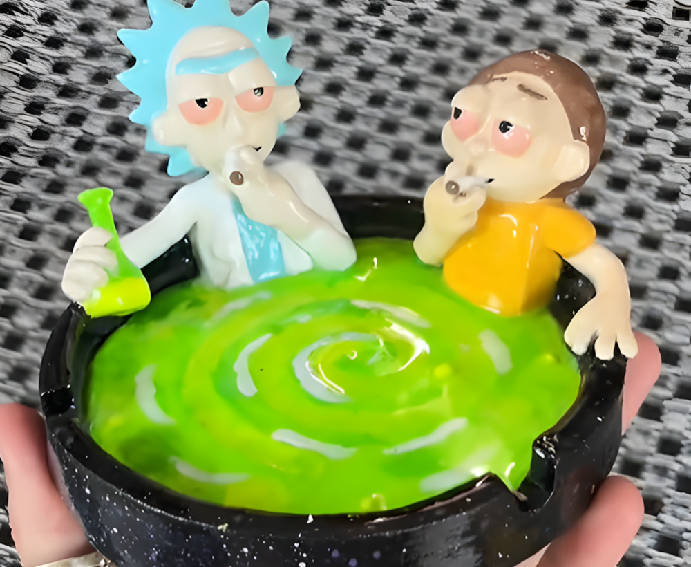 Get Schwifty with the Rick and Morty Ashtray