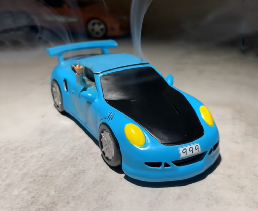 Ride the Smoke Wave with the Juice WRLD Car Incense Burner by Backfire