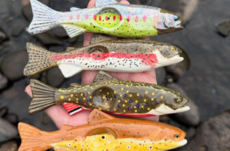 Reel One In with Pottery On The Fly’s Trout & Bass Ceramic Fish Pipes