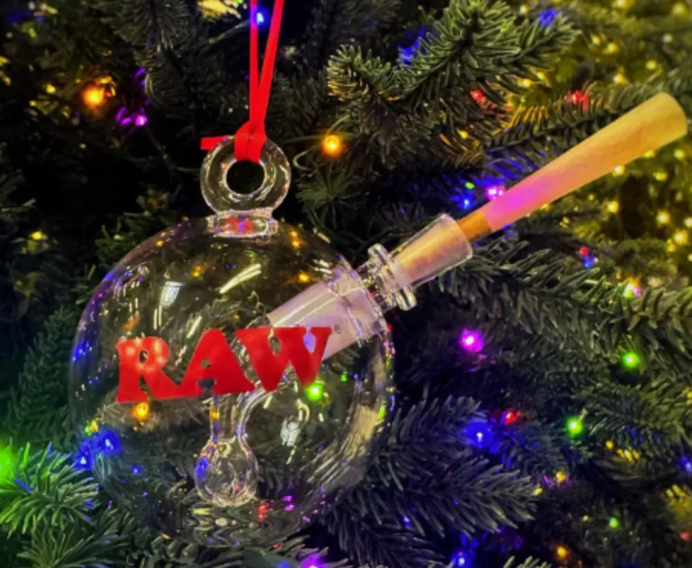 Deck Your Tree and Take a Hit with the RAW Bubbler Ornament