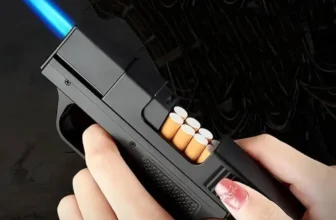 Fire Up in Style with the Pocket Shot Gun-Shaped Torch Lighter