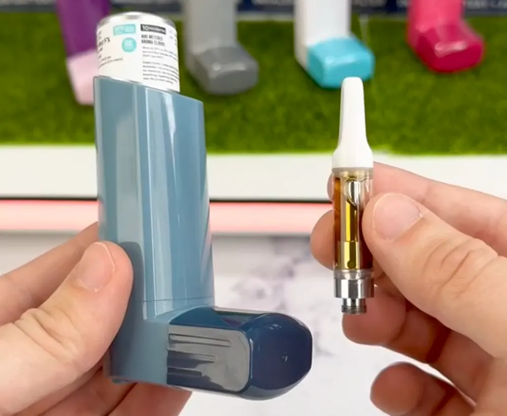 Smyle Labs Inhaler 510 Battery gives your cart a cover story in plain sight