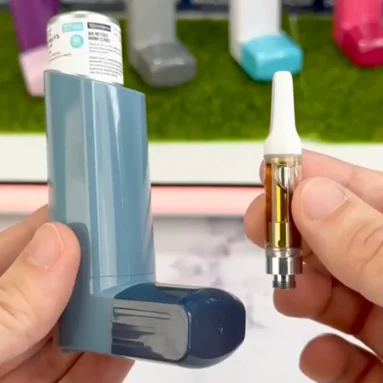 Smyle Labs Inhaler 510 Battery gives your cart a cover story in plain sight